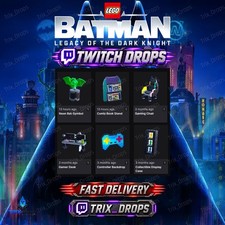 LEGO Batman: Legacy of the Dark Knight - ALL 6/6 Items - Twitch Drops