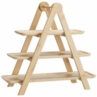Howhomely Servierplatte Snacktablett ServierstäNder 39 Cm FüR Snacks Etagere