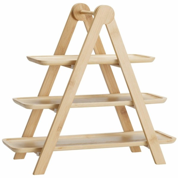 Howhomely Servierplatte Snacktablett ServierstäNder 39 Cm FüR Snacks Etagere-image