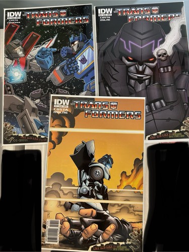 Transformers #15 16 17 - Nm- (minus) avg lot - IDW
