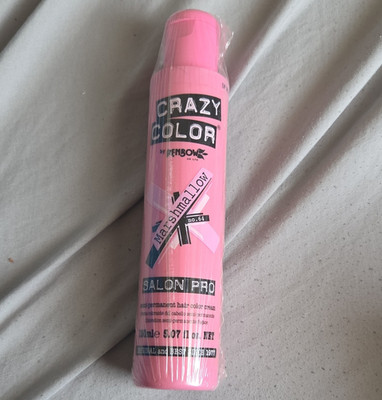 Crazy Color Salon Pro Semi-Permanent Hair Dye Marshmallow Pink 100ml