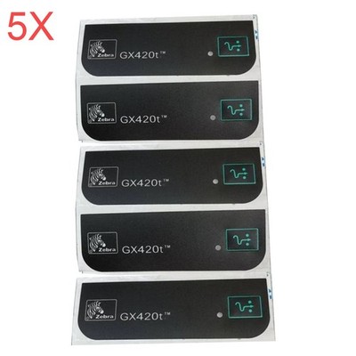 5pcs Printer Front Panel Label for Zebra GX420T Thermal Printer | eBay