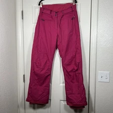 Polar Edge Women’s Hot Pink Snow Pants Adjustable Waist Size Large
