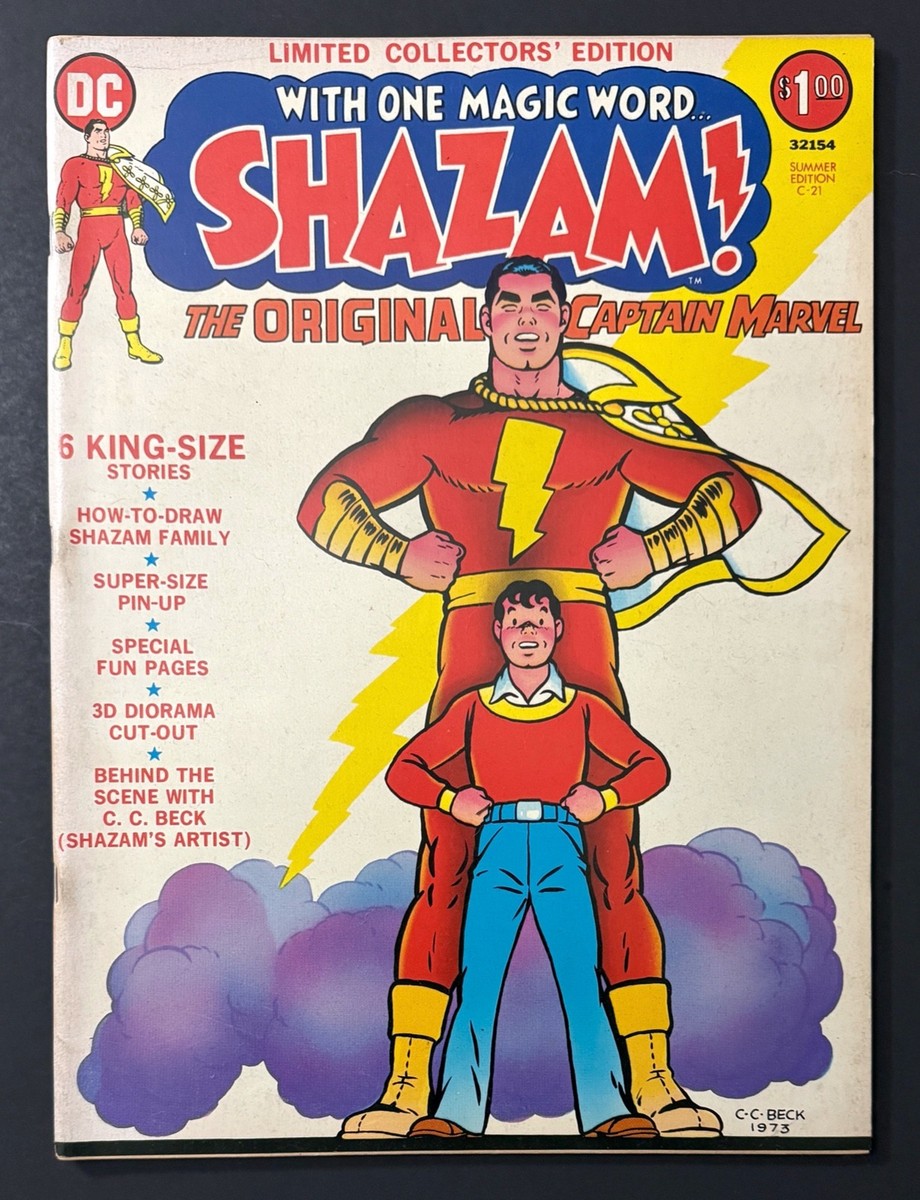 SHAZAM The Original Captain Marvel Limited Collectors Edition DC