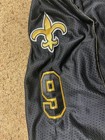 NFL New Orleans Saints Drew Brees #9 Black Out Jersey Size Large Sewn Stitched — photo 6