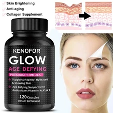 Glutathione Collagen Skin Whitening Anti-Aging Antioxidant 30-120 Capsule