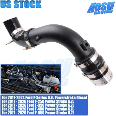 Intercooler Outlet Cold Side Charge Pipe For 2017-26 Ford F-250 F350 6.7L Diesel