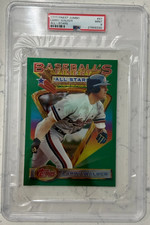 🔥1993 Topps Finest ALL-STARS JUMBO BOX TOPPER Larry Walker #97 PSA 9 MINT POP 2