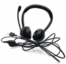Logitech USB Wired Headset Boom Mic Inline Vo...