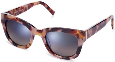 Warby Parker GEMMA Sunglasses ADOBE TORTOISE Wide