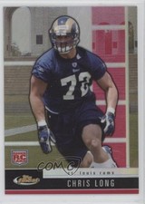 2008 Topps Finest Rookie Refractors 155/699 Chris Long #145 09ai