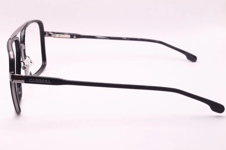 NUEVAS GAFAS CARRERA 256/S 85K9O NEGRAS AUTÉNTICAS MONTURAS DE DISEÑO 58-18 Foto 3 de 4