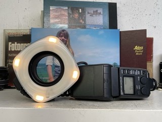 Olympus FC 1 Makro Blitz Flash Controller für STF 22 TF 22 OM SET