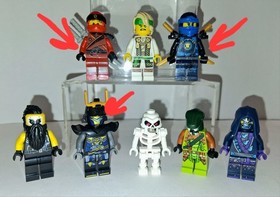 LEGO Ninjago Minifigure Bundle Set Of 11 Total Good Condition!