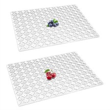 2Pack Kitchen Sink Mat for Stainless Steel/Ceramic Sinks, PVC Eco-friendly Pr...