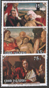 45705   Cook Islands  Stamp Scott #483-85 Mint NH
