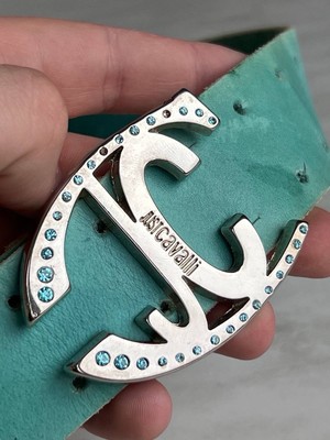 Just Cavalli Vintage Rhinestone Buckle Belt Roberto Cavalli  display picture 1