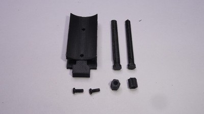 1 X 3D Motor Mount, Athearn SD Series Blue Box  Motor Upgrade to Genesis Motor