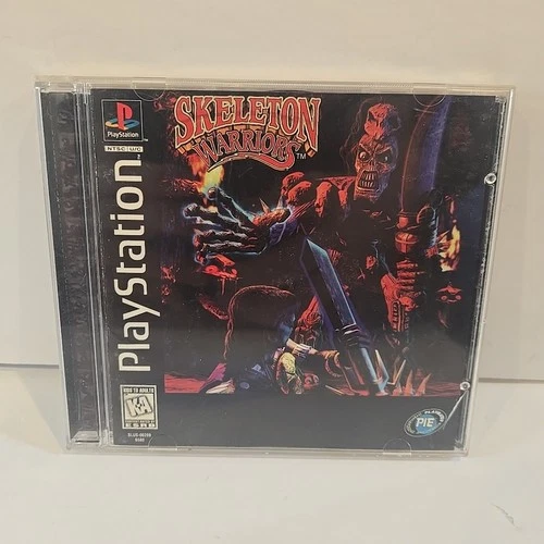 Skeleton Warriors (Sony PlayStation 1, 1996) Complete CIB