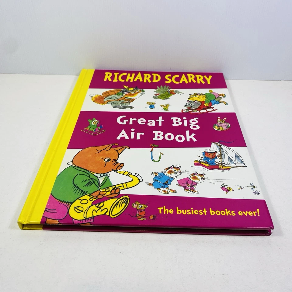 Great Big Air Book by Richard Scarry Hardcover 2007 - Image 4 of 4