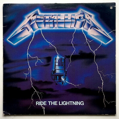 メタリカ Ride The Lightning 輸入盤レコード s-l400.jpg