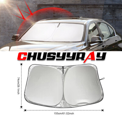 29.10x61.02'' Sun Shade For Chevy Silverado 2014-2018 - Quick Setup