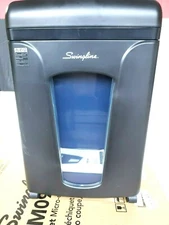 Swingline Paper Shredder, 9 Sheet, Micro-Cut, EM09-06 (1757399)- Black