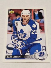1992-93 Upper Deck Maple Leafs #72 Mark Osborne