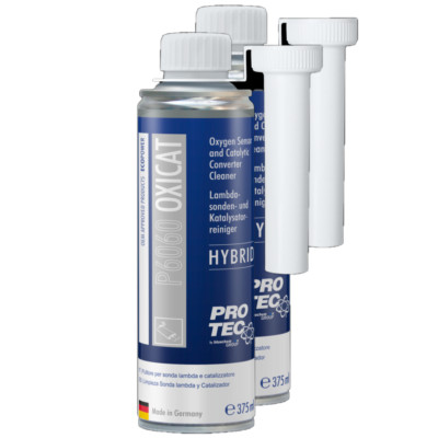 PROTEC 2x 375 ml Lambdasonden- und Katreiniger Hybrid P6060 Reinigt Abgassystem