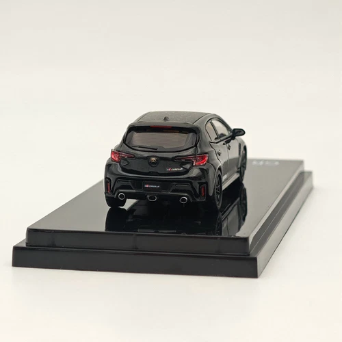 Hobby Japan 1/64 Toyota GR COROLLA RZ Precious Black Pearl HJ641067BK Diecast - Picture 5 of 6