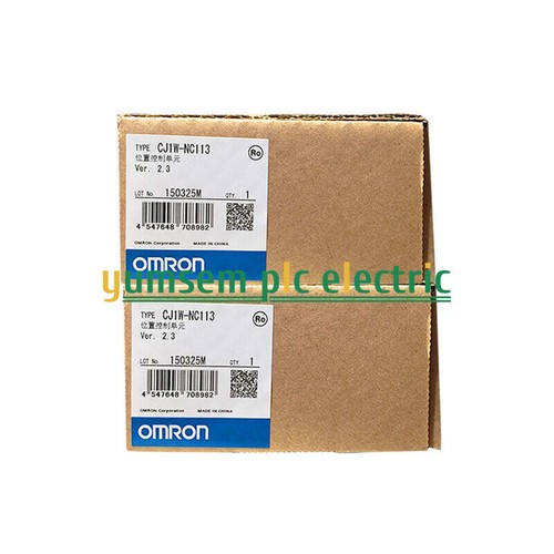 Module Omron CS1W-NC113 - Neuf Sous Scellé - Pour Automates Programmables PLC