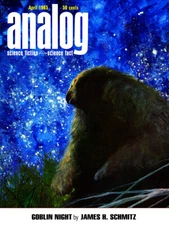 Analog Science Fiction - Science Fact V75 No 2, April (1965) Canvas Poster 18x24