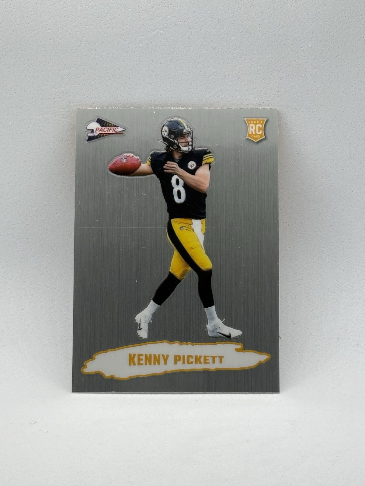 2022 Panini Zenith Kenny Pickett 1992 Pacific Silver #PAC-17 Pittsburgh Steelers
