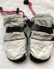 Scott Girl Tumbler Mittens with heat pocket White/Grey/Pink M 5.5