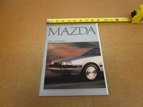 1984 Mazda 626 sales brochure 24 pg ORIGINAL