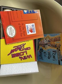 WIN, LOSE, OR DRAW (Nintendo, NES) New in Box  Never Played