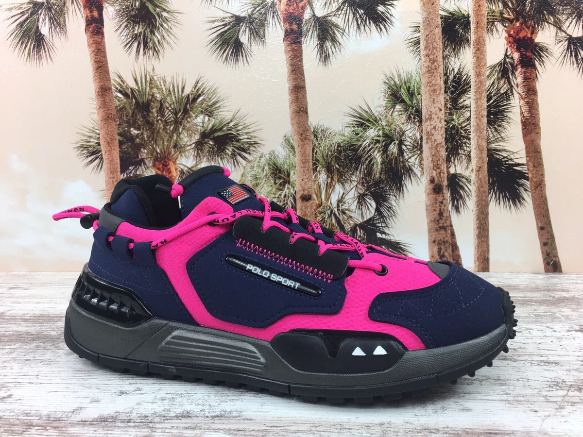 Mens pink polo shoes clearance