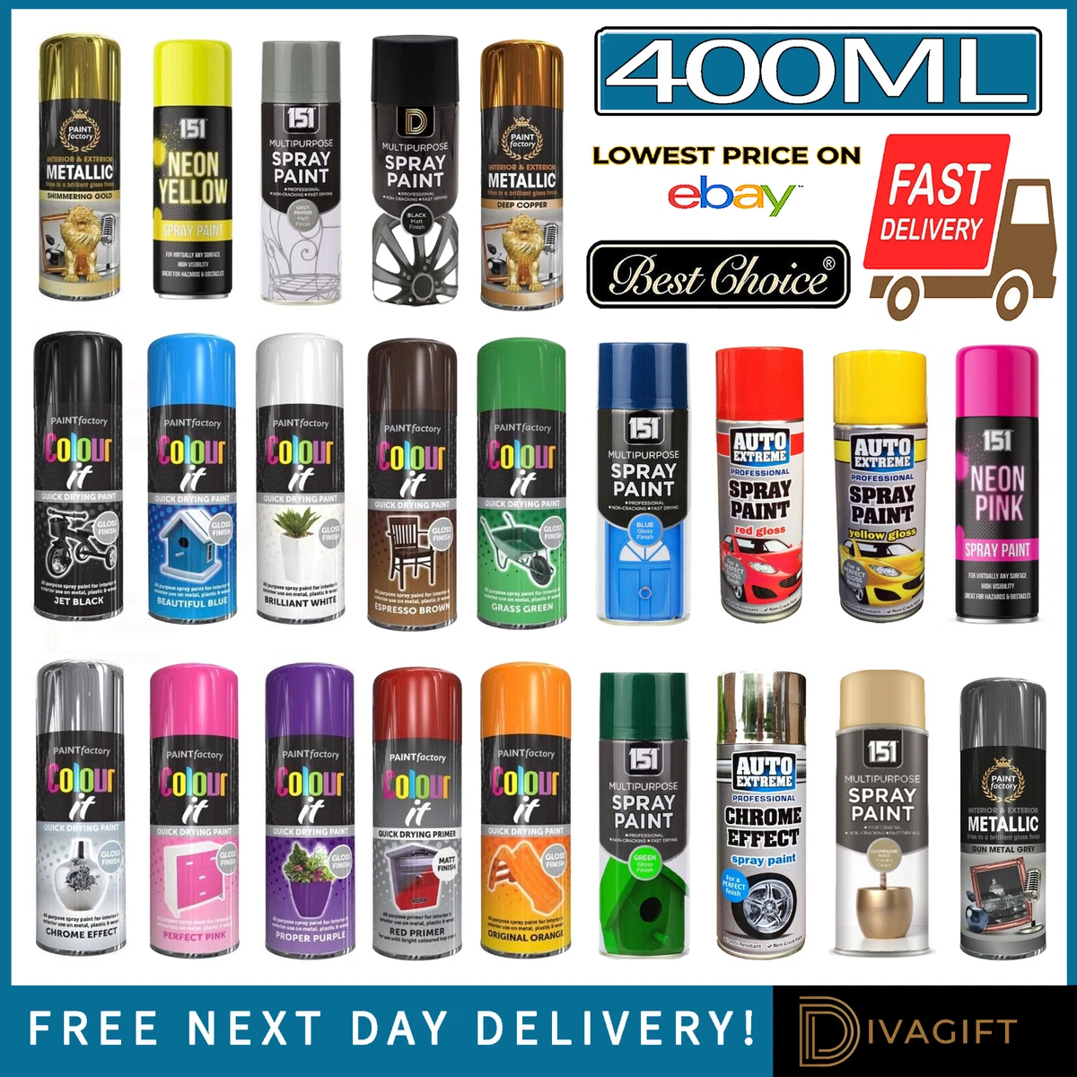 4R HQS Boboletta Di Vernice Spray Per Sanitari Bianco - Foto 2