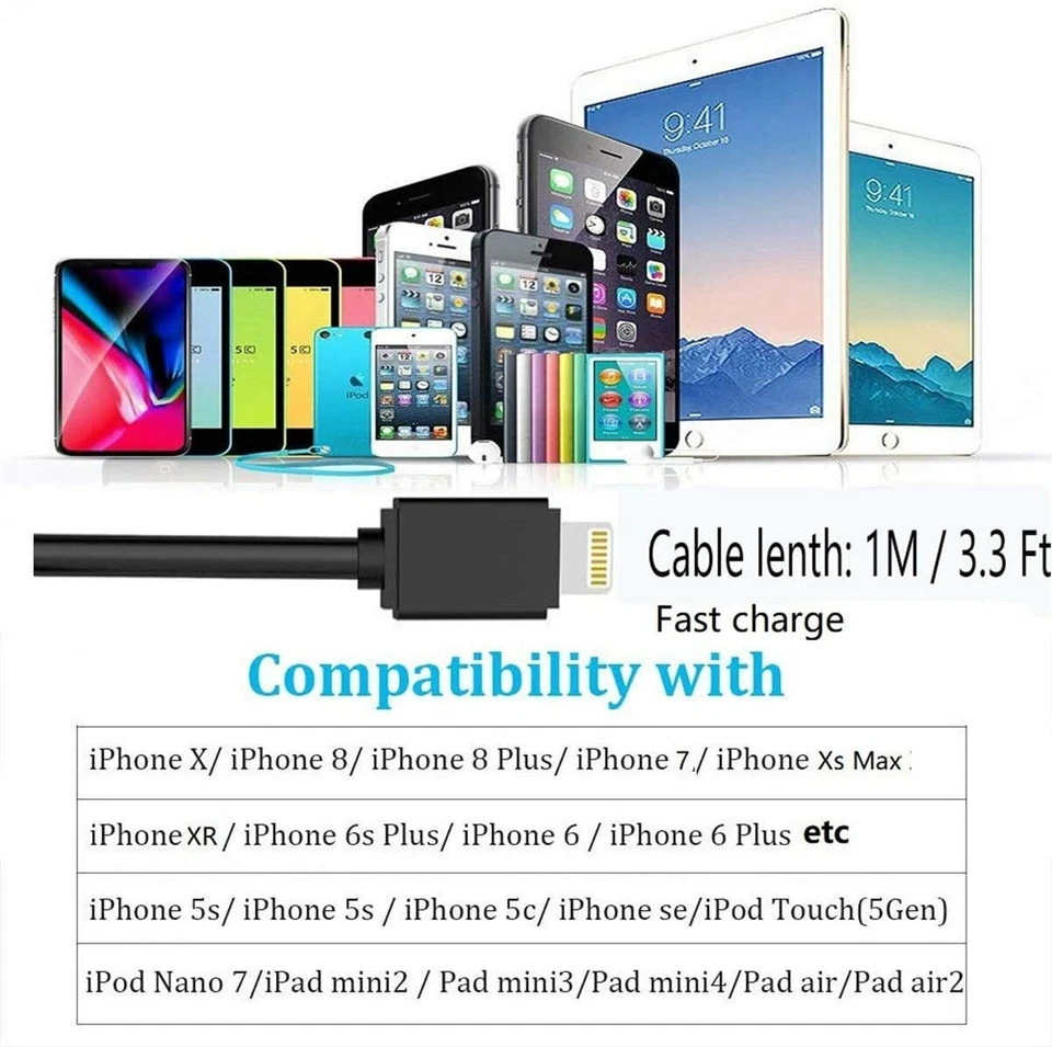 iPod iPhone 7 8 X 11 Audi VW Car Cable AUX AMI MMI MDI Audio Interface - Image 4 of 4