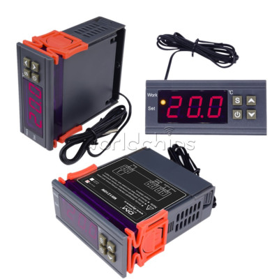 MH1210W 10A Digital Temperature Humidity Hygrometer Controller Thermostat Sensor