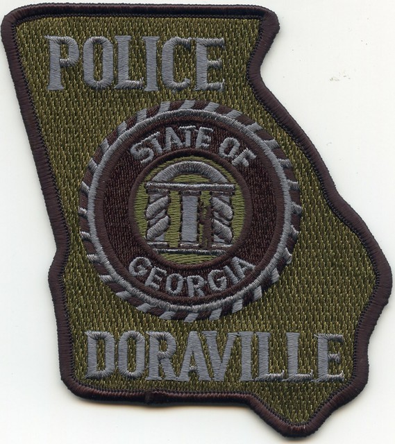 DORAVILLE GA State Shaped Shaped SUBDUED POLICE PATCH eBay