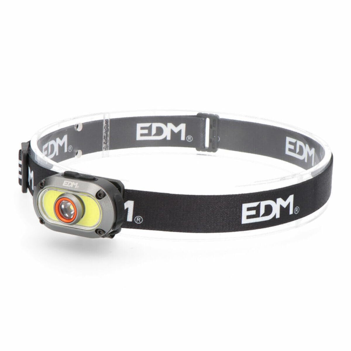 Led Head Torch Edm 7 W 500 Lm 200 Lm NUOVO
