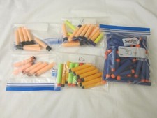 Huge Lot Of Nerf Darts Various Sizes Ammo 340 Plus