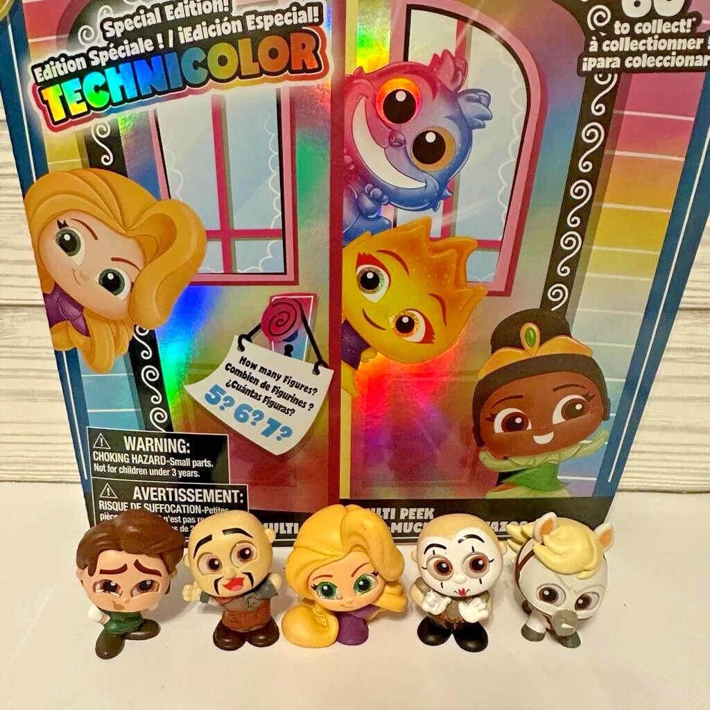Disney doorables series 11 Technicolor Tangled Complete set