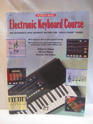 Alfred's Basic Electronic Keyboard Course By Willard A. Palmer, Morton Manus