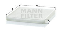 Mann-Filter CU 2131 Filter, Innenraumluft FÜR Lexus Subaru Toyota Toyota (Faw)