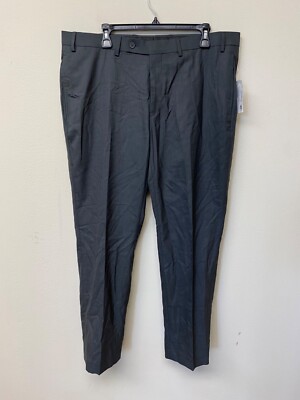 calvin klein men's slim fit flat front dress pants Calvin Klein Slim-Fit Dress Pants
