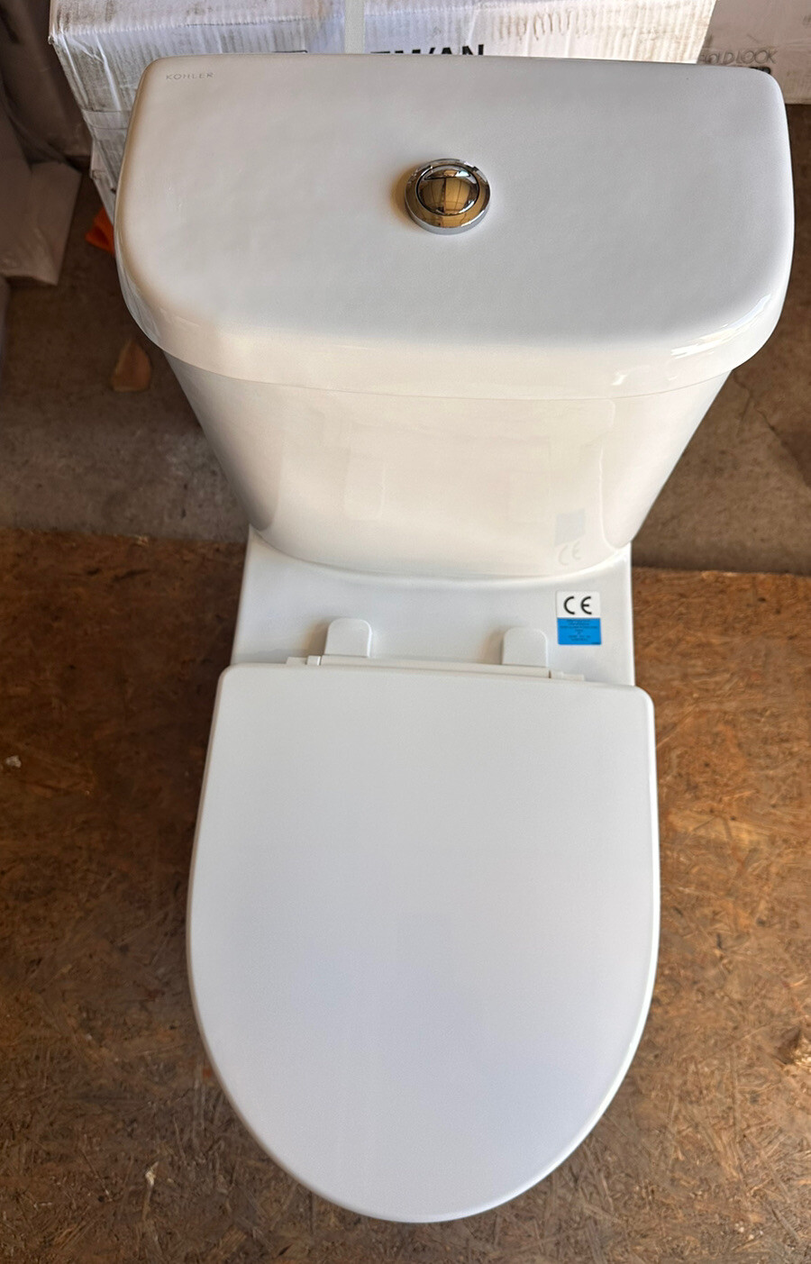 Kohler Panache / Candide Close Coupled Toilet Pan Cistern And Soft