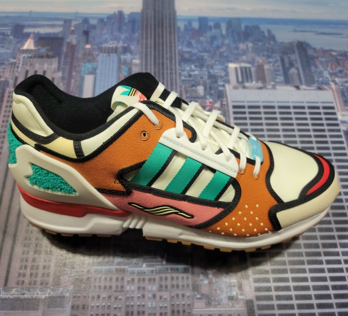 ころろ New Adidas ZX 10000 The Simpsons Krusty Burger 2021 Size