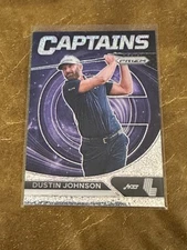 2024 Panini LIV Prizm Captains Sparkle /299 Dustin Johnson 4 Aces #70